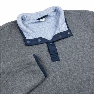 Marine Layer Gray and Blue Men's Sweater Reversible
